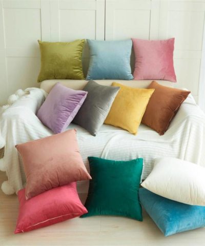 Plain Velvet Cushion Cover Series Islamic Home Decor Cushion Covers  Muslim Kit